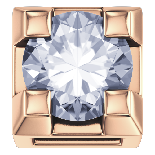 Charm Elements in Oro Diamante 0.02 Ct DCHF3304.002 - DCHF3304.002